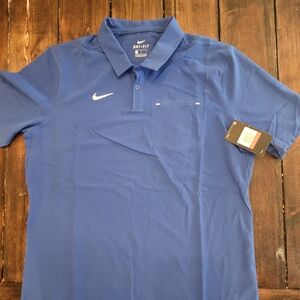 Nike Men's Classic Blue Polo Shirt